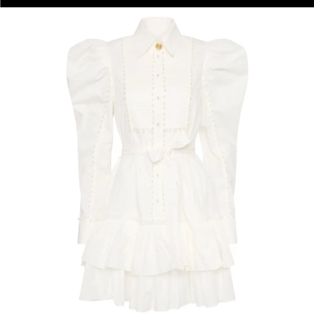 Aje
florence pearl trim mini dress